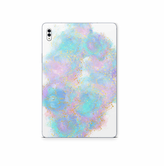 Samsung Galaxy Tab S9 Skins S9 Plus S9 Ultra : Design Schutzfolie Premium Vinyl Pink Glitter Aufkleber skins4u   