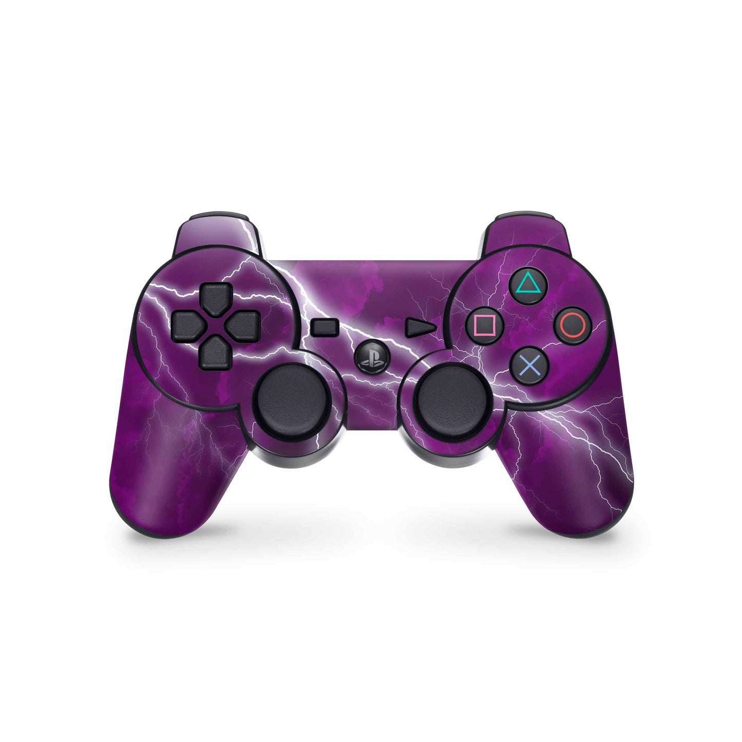 PS3 Controller Aufkleber Skin Playstation 3 Gamepad Vinyl Cover apoc violet Elektronik-Sticker & -Aufkleber skins4u   