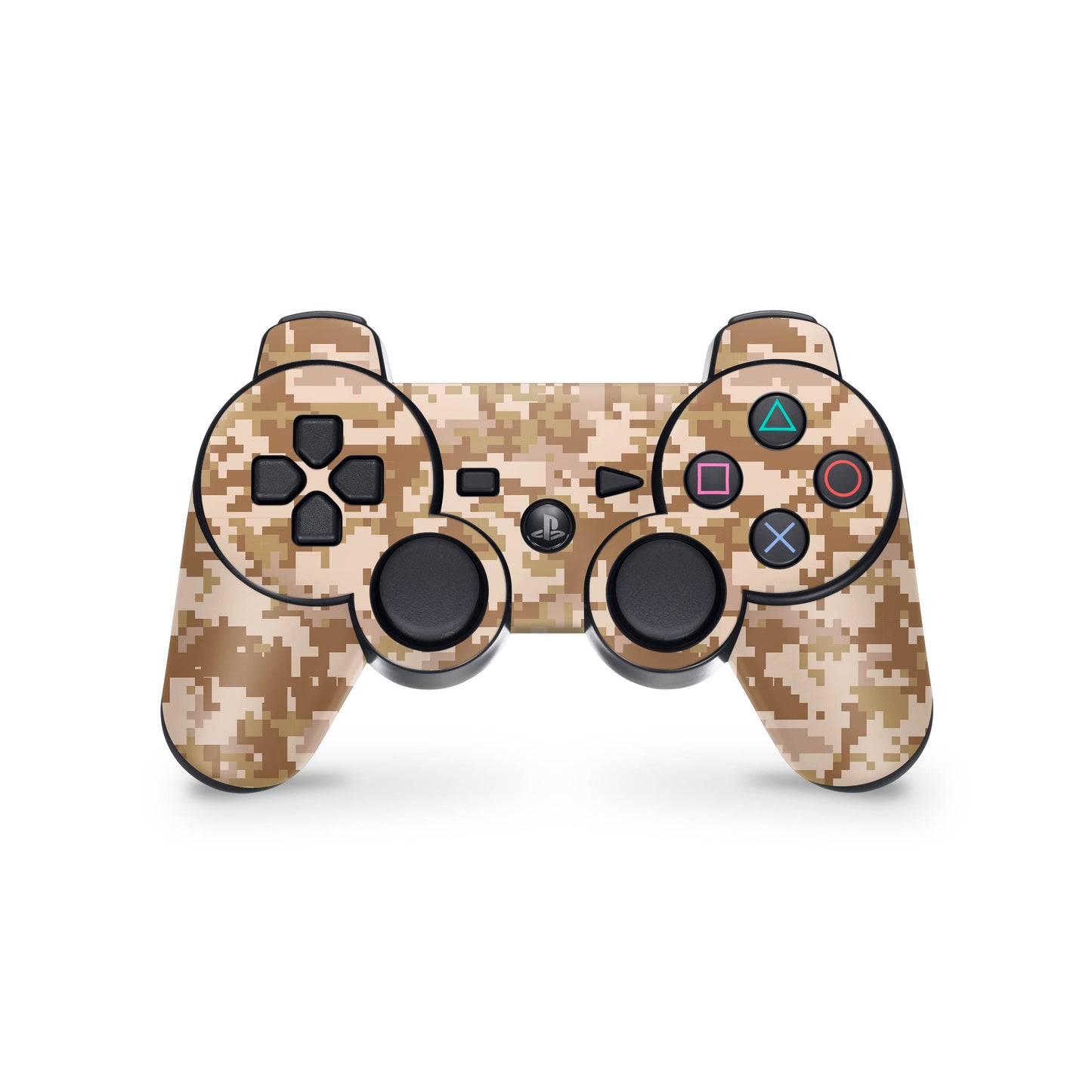 PS3 Controller Aufkleber Skin Playstation 3 Gamepad Vinyl Cover digital desert camo Elektronik-Sticker & -Aufkleber skins4u   