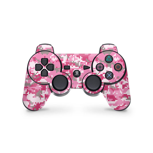 PS3 Controller Aufkleber Skin Playstation 3 Gamepad Vinyl Cover digital lady camo Elektronik-Sticker & -Aufkleber skins4u   