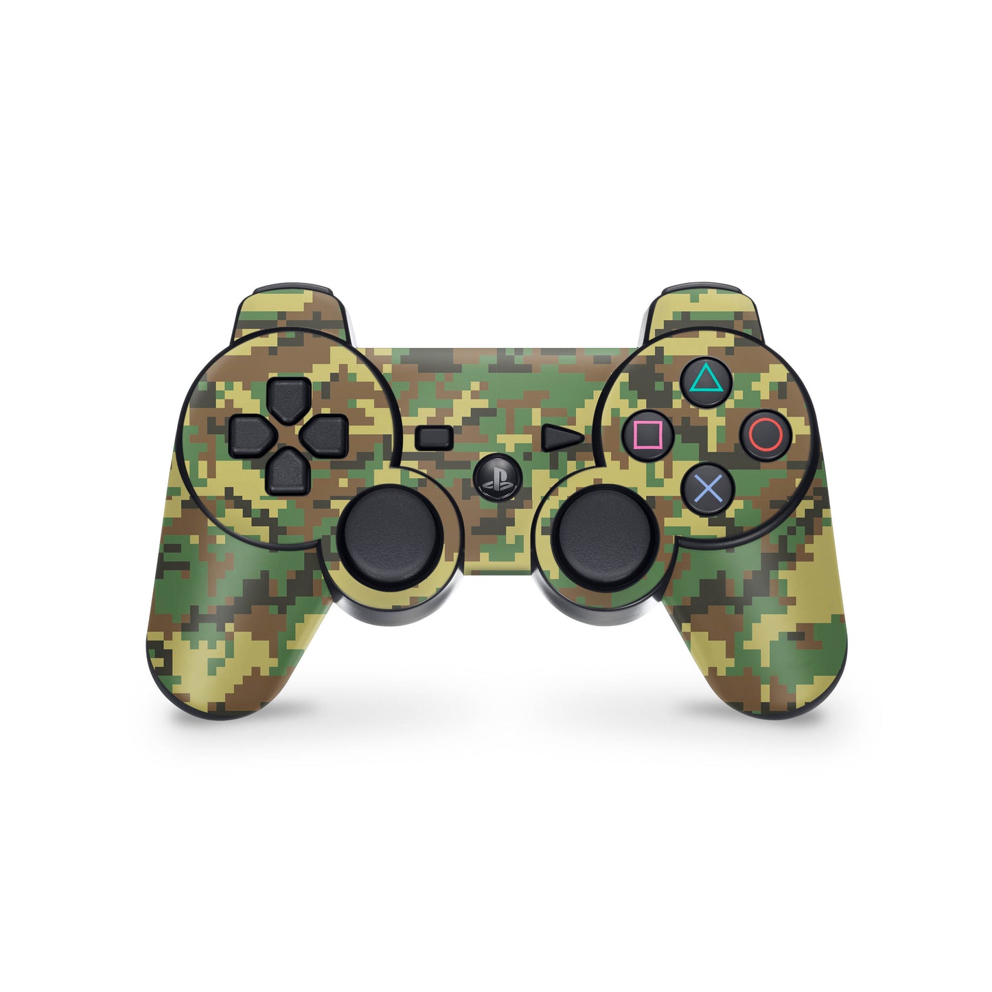 PS3 Controller Aufkleber Skin Playstation 3 Gamepad Vinyl Cover digital wood camo Elektronik-Sticker & -Aufkleber skins4u   