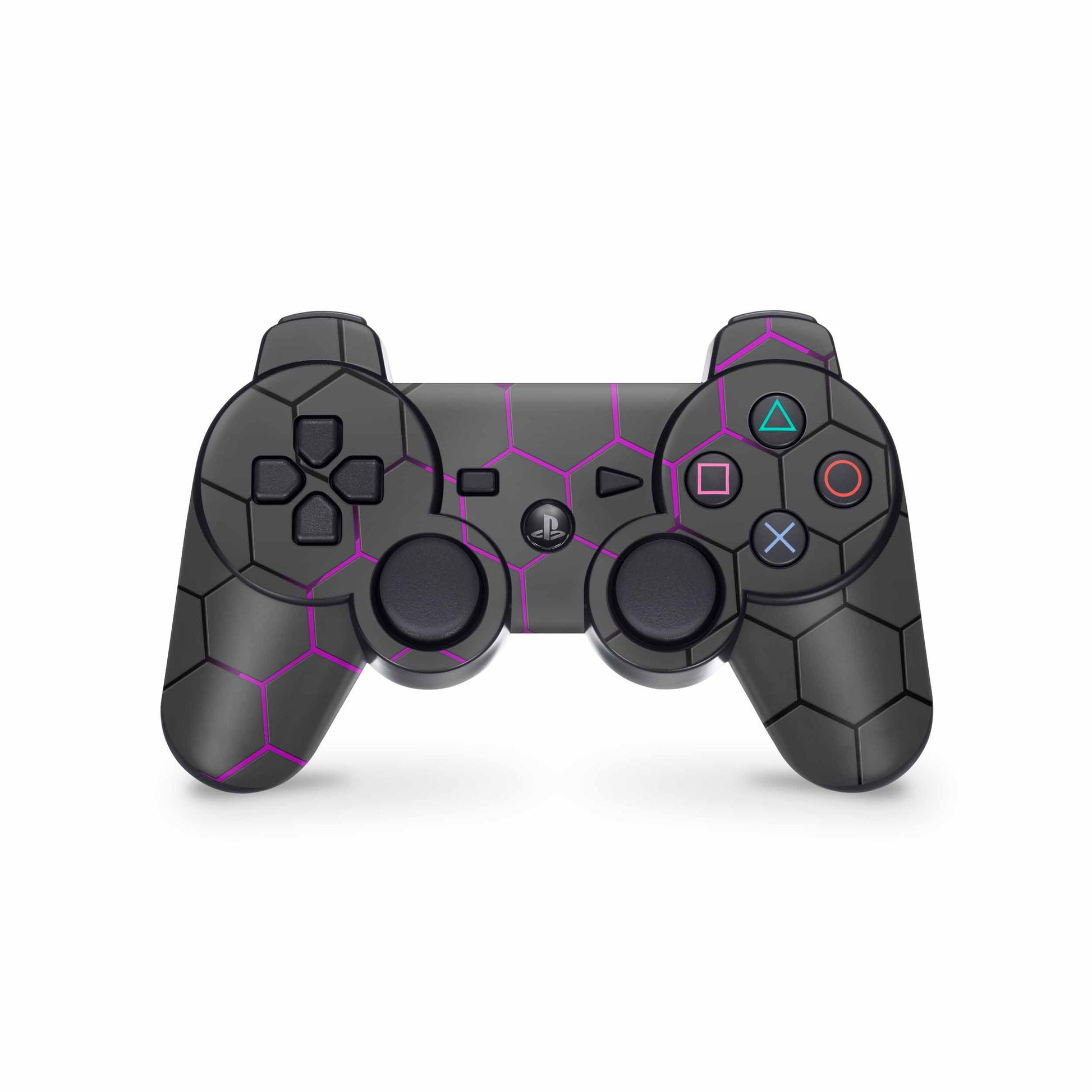 PS3 Controller Aufkleber Skin Playstation 3 Gamepad Vinyl Cover exo violet Elektronik-Sticker & -Aufkleber skins4u   