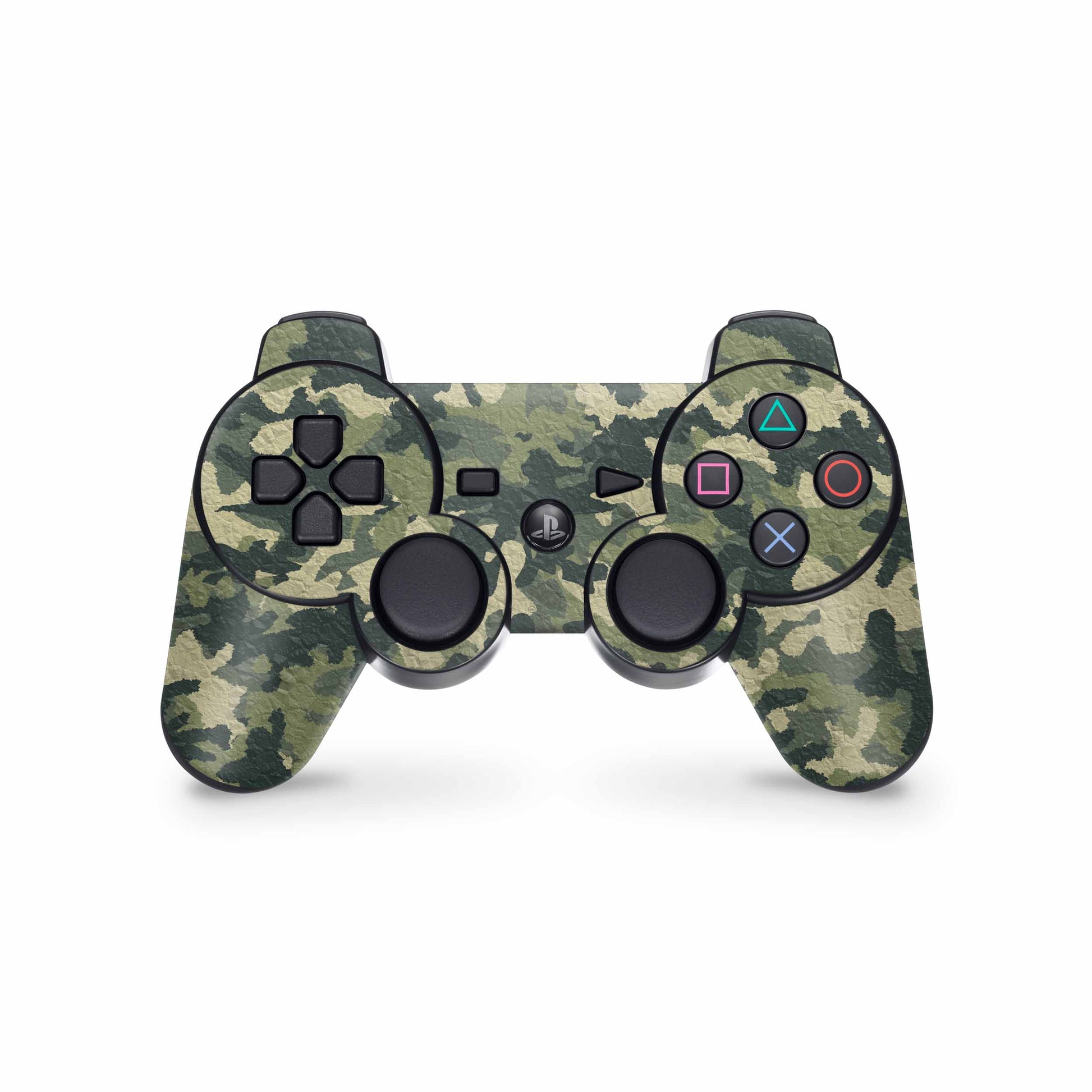 PS3 Controller Aufkleber Skin Playstation 3 Gamepad Vinyl Cover wood camo crumble Elektronik-Sticker & -Aufkleber skins4u   