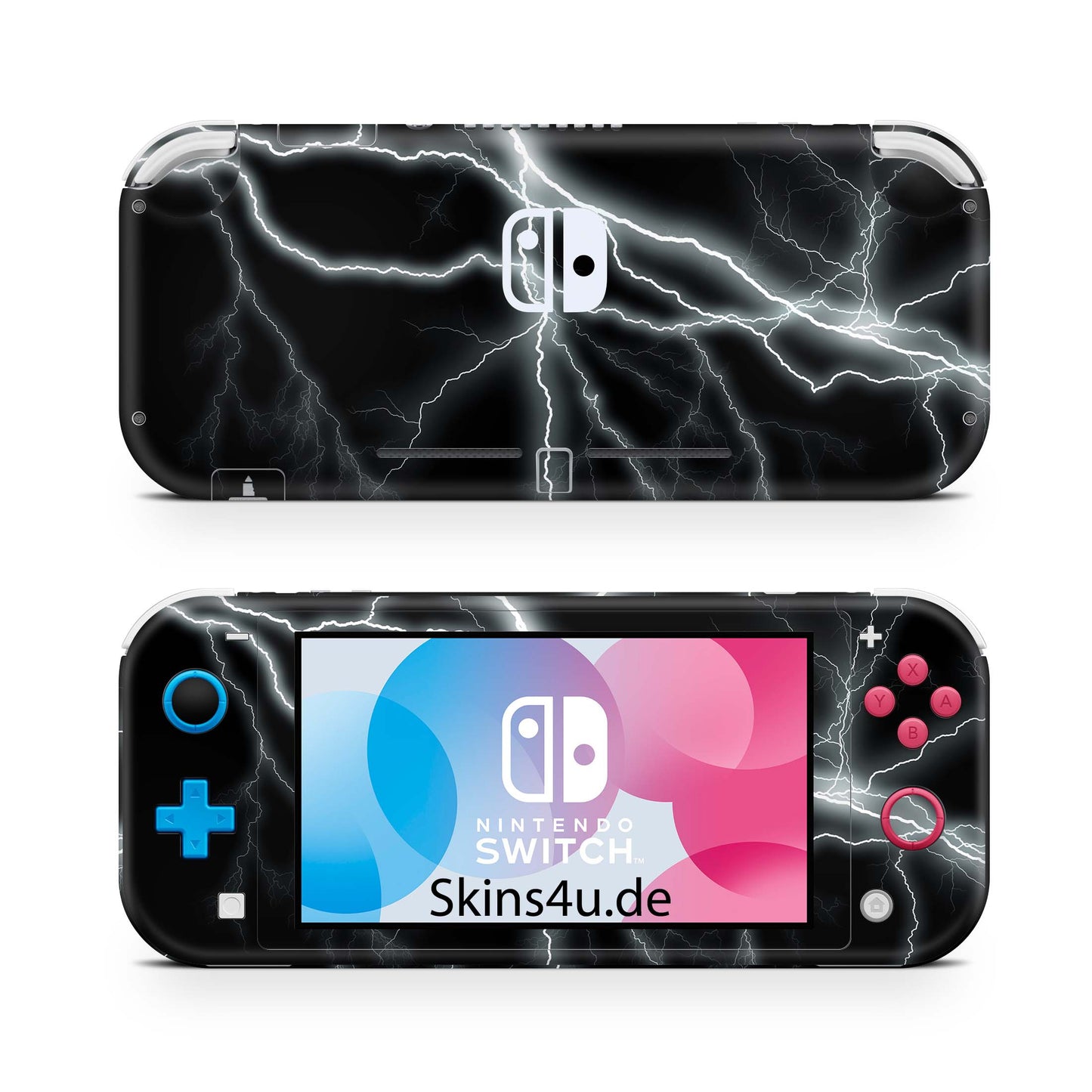 Nintendo Switch Lite Skin Aufkleber Schutzfolie Vinyl Skins Apocalypse black Aufkleber skins4u   