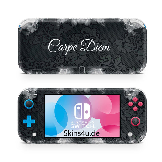 Nintendo Switch Lite Skin Aufkleber Schutzfolie Vinyl Skins Carpe Diem Aufkleber skins4u   