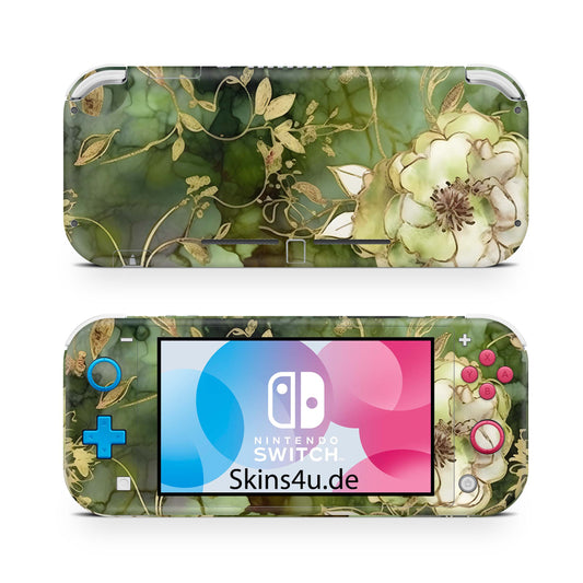 Nintendo Switch Lite Skin Aufkleber Schutzfolie Vinyl Skins Elfenblüte Aufkleber skins4u   