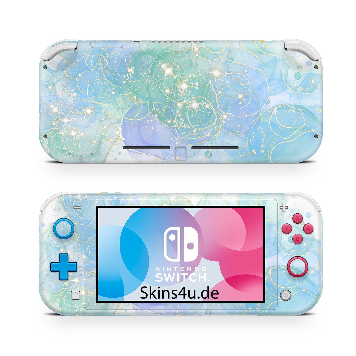 Nintendo Switch Lite Skin Aufkleber Schutzfolie Vinyl Skins Mermaid Aufkleber skins4u   