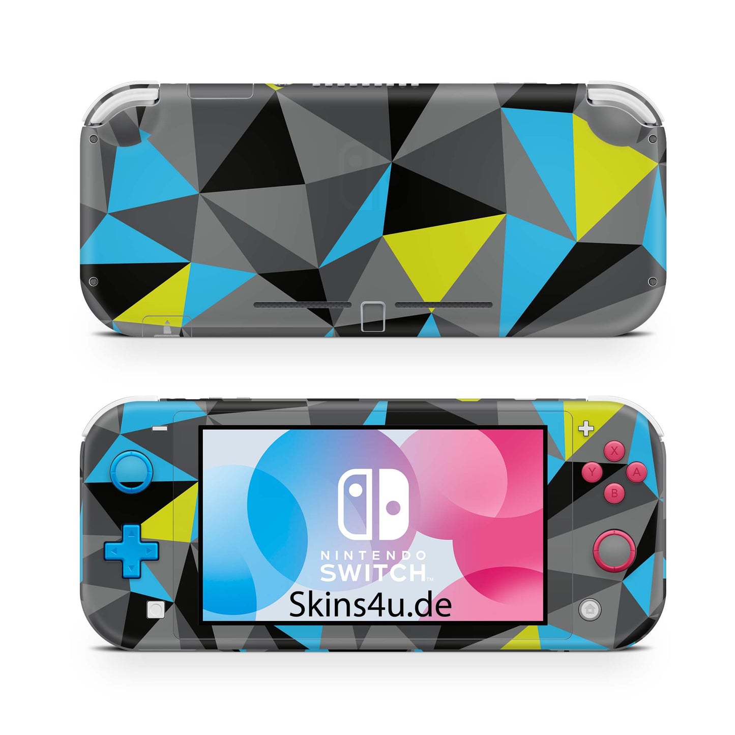 Nintendo Switch Lite Skin Aufkleber Schutzfolie Vinyl Skins Polycolor Aufkleber skins4u   