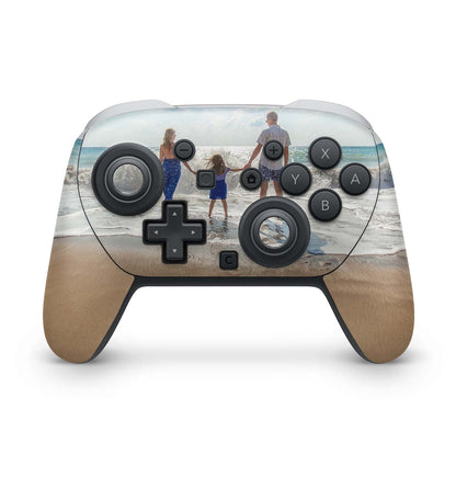Nintendo Switch 2 Pro Controller Skin Aufkleber selbst gestalten Aufkleber Skins4u