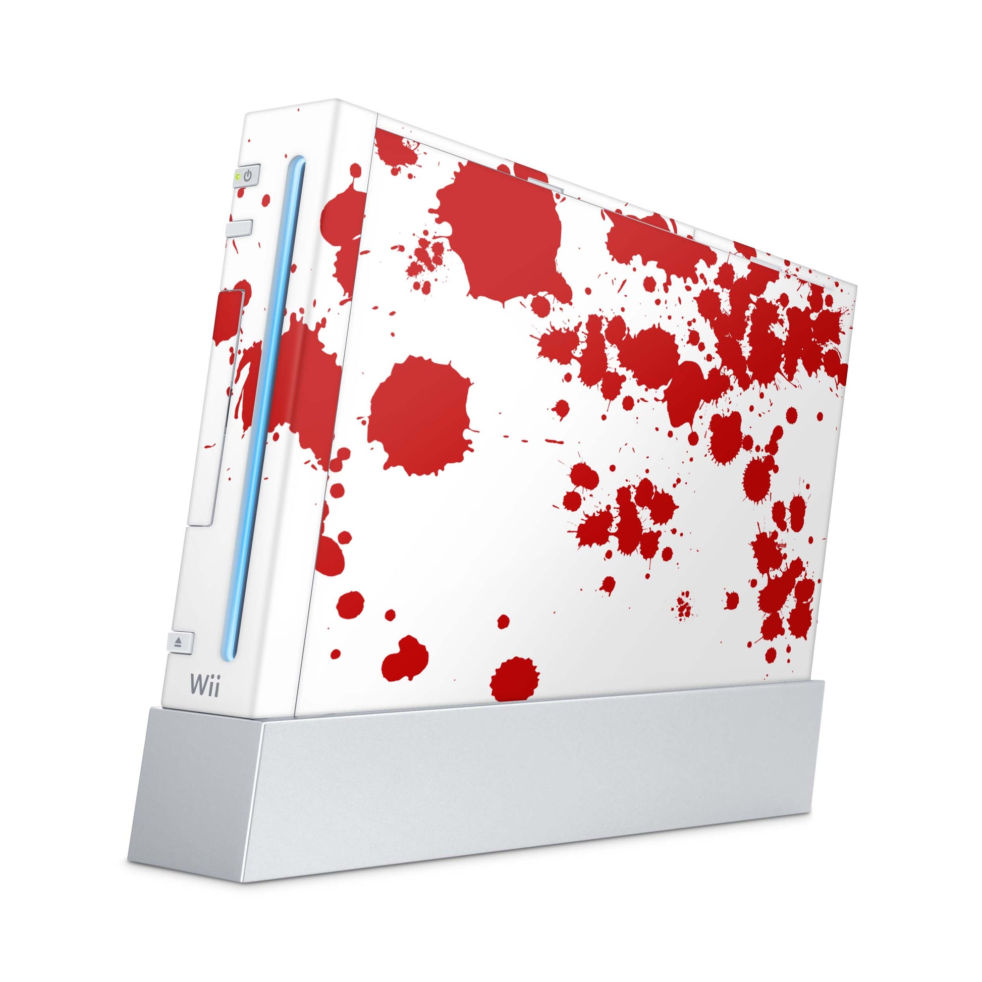 Nintendo Wii Skin Aufkleber Designfolie Skins Set blood Aufkleber Skins4u