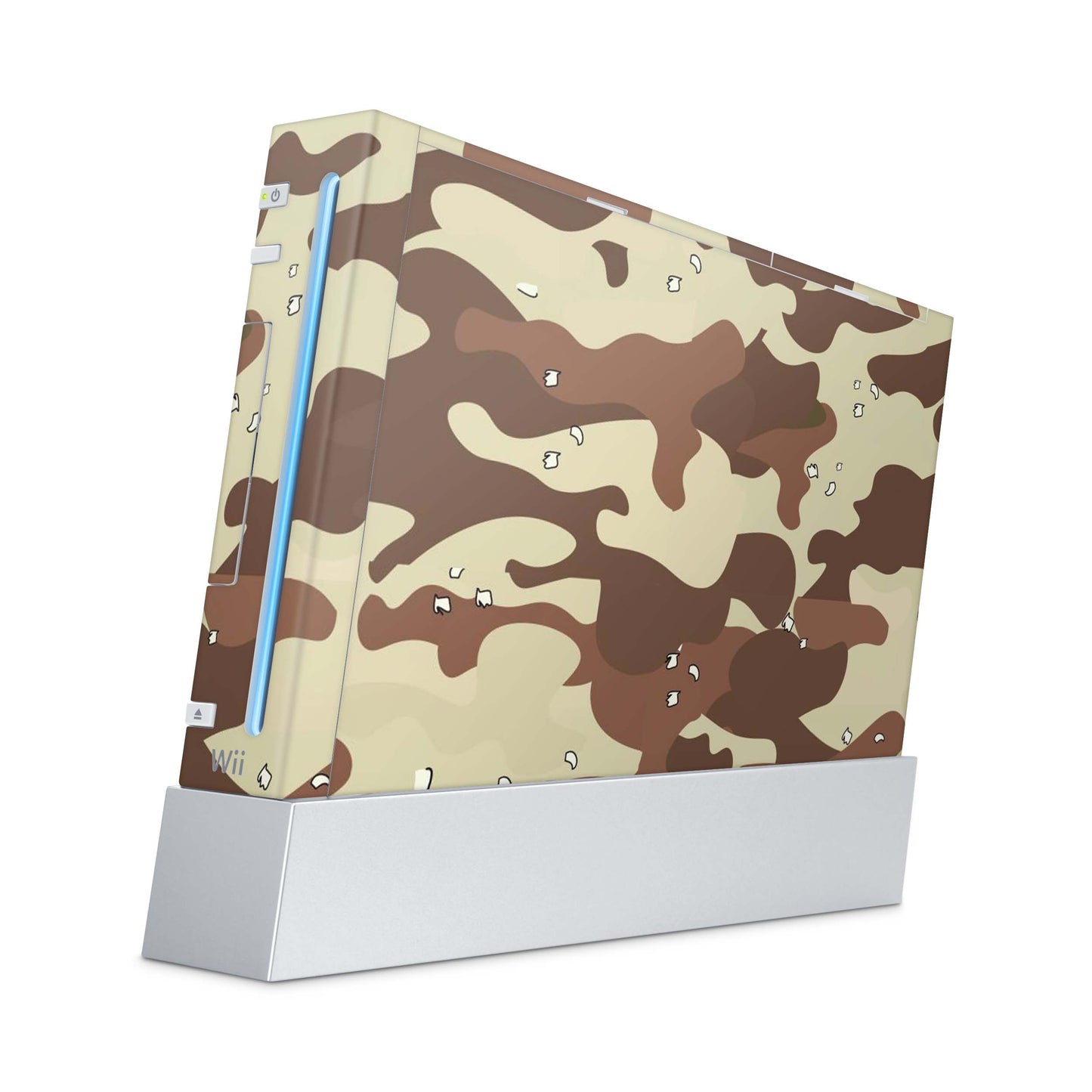 Nintendo Wii Skin Aufkleber Designfolie Skins Set desert camo Aufkleber Skins4u