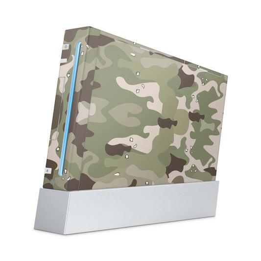 Nintendo Wii Skin Aufkleber Designfolie Skins Set fc camo Aufkleber Skins4u