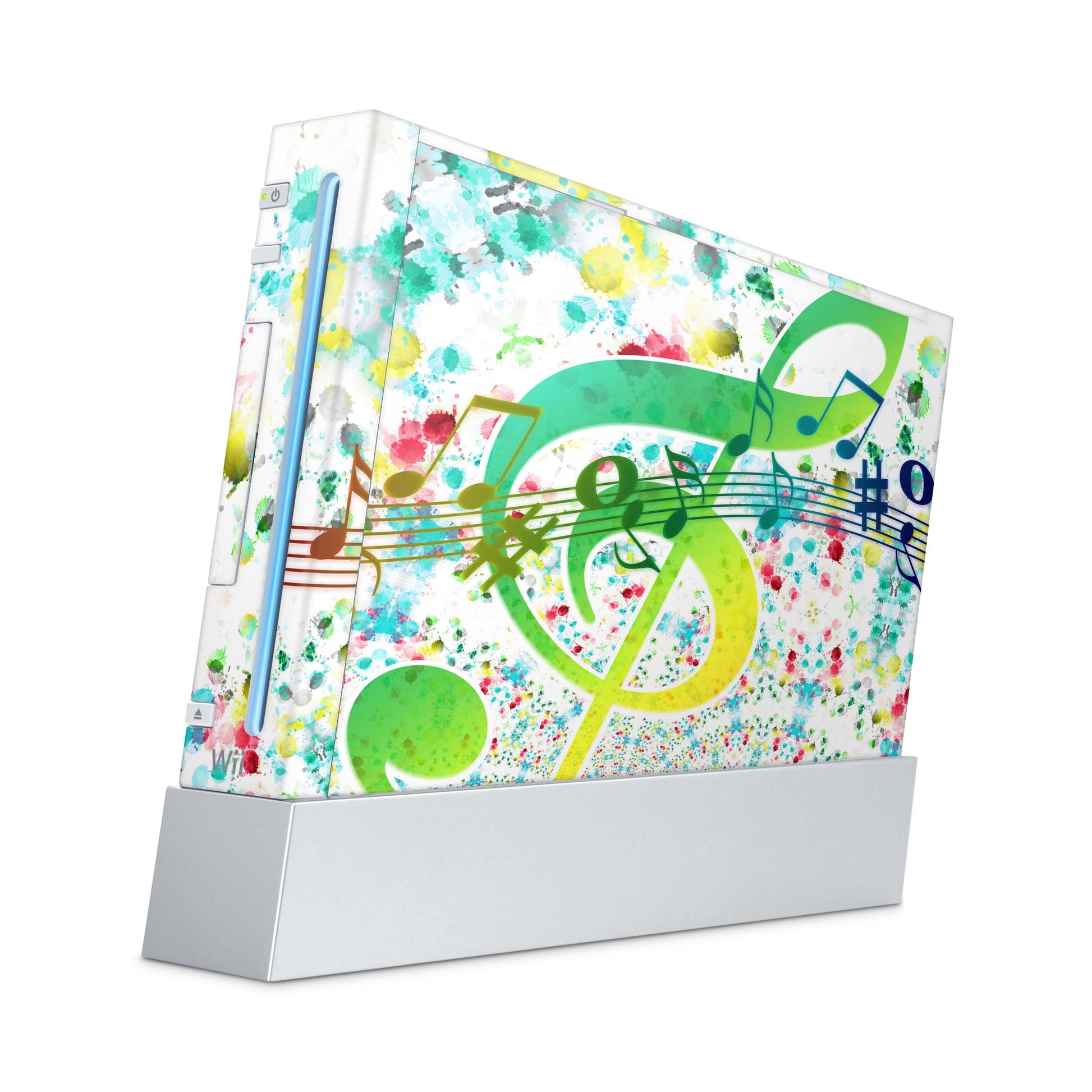 Nintendo Wii Skin Aufkleber Designfolie Skins Set musik Aufkleber Skins4u