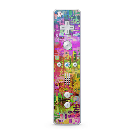 Nintendo Wii Remote Skin Schutz Design Folie für die Wii Fernbedienung Abstract Aufkleber Skins4u