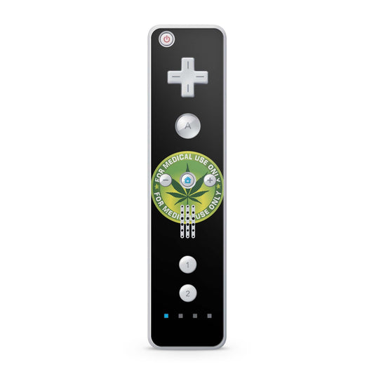 Nintendo Wii Remote Skin Schutz Design Folie für die Wii Fernbedienung addict black Aufkleber Skins4u