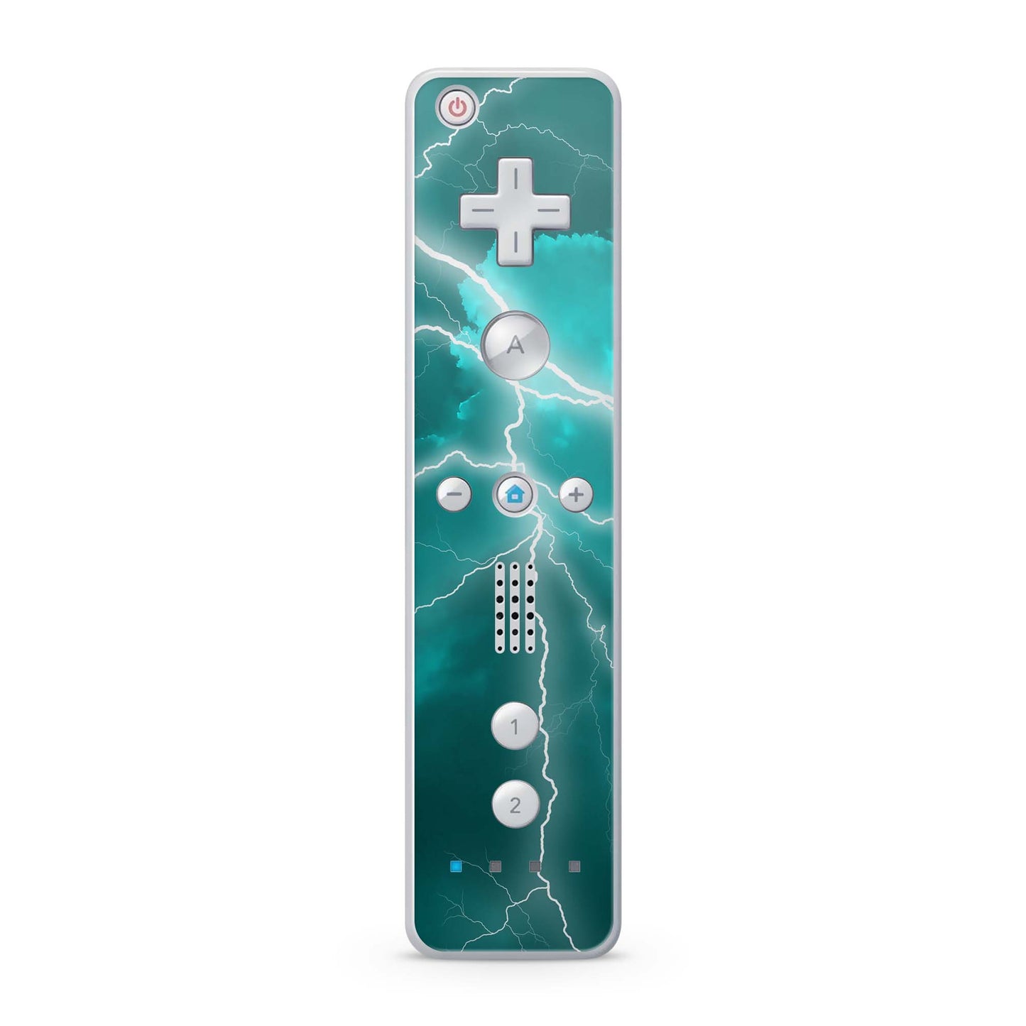 Nintendo Wii Remote Skin Schutz Design Folie für die Wii Fernbedienung apocalypse tuerkis Aufkleber Skins4u