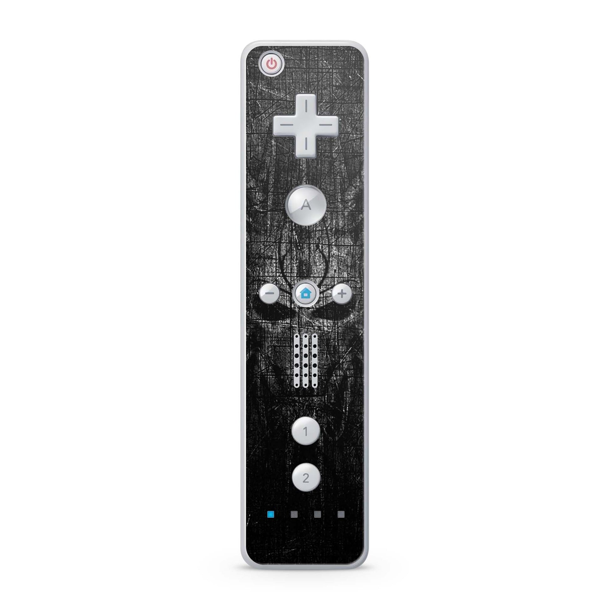 Nintendo Wii Remote Skin Schutz Design Folie für die Wii Fernbedienung black demon Aufkleber Skins4u