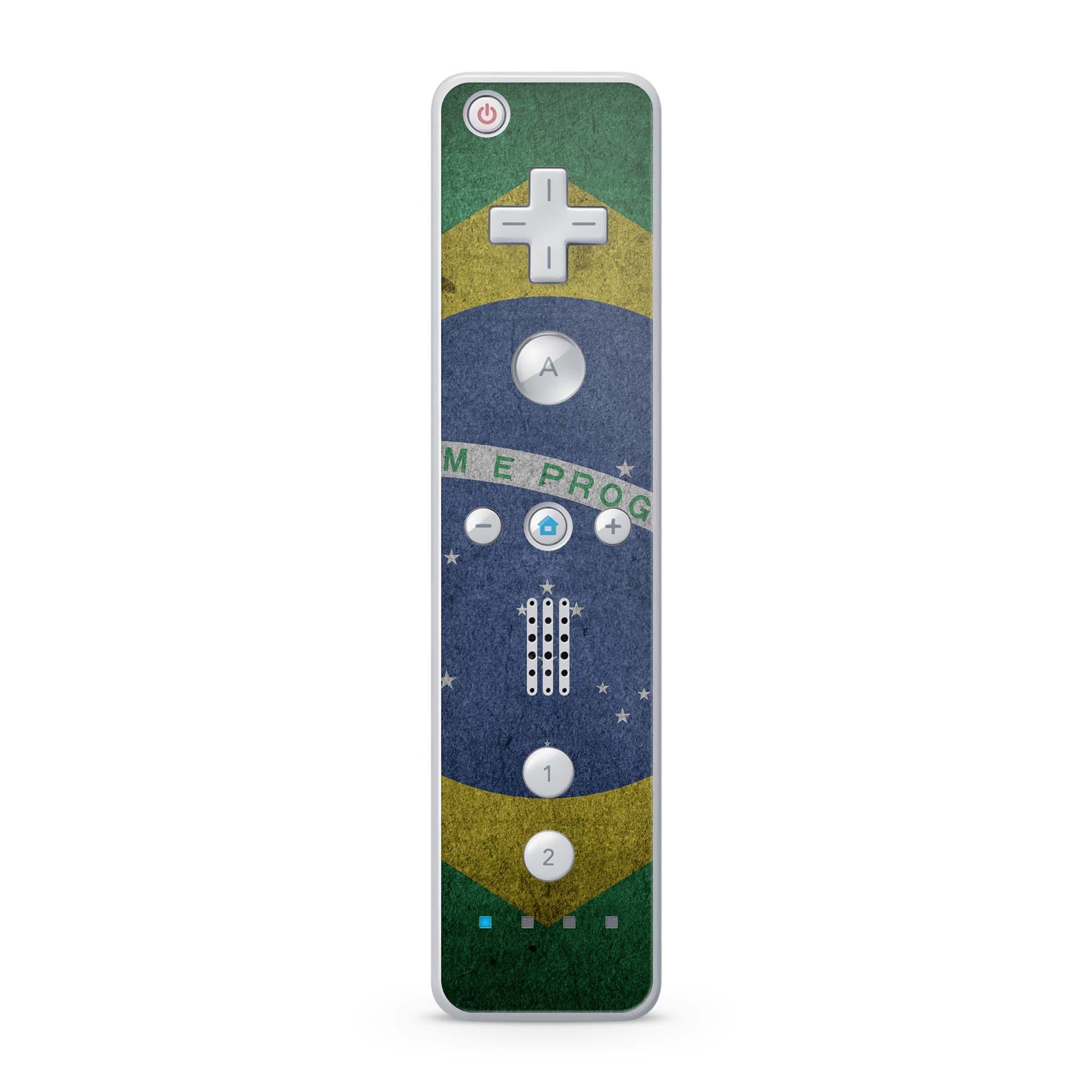 Nintendo Wii Remote Skin Schutz Design Folie für die Wii Fernbedienung brasilien Aufkleber Skins4u