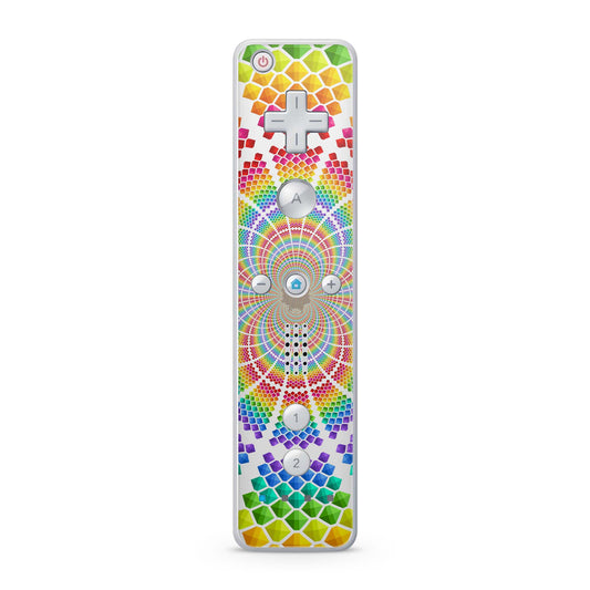 Nintendo Wii Remote Skin Schutz Design Folie für die Wii Fernbedienung colorfull explosion Aufkleber Skins4u