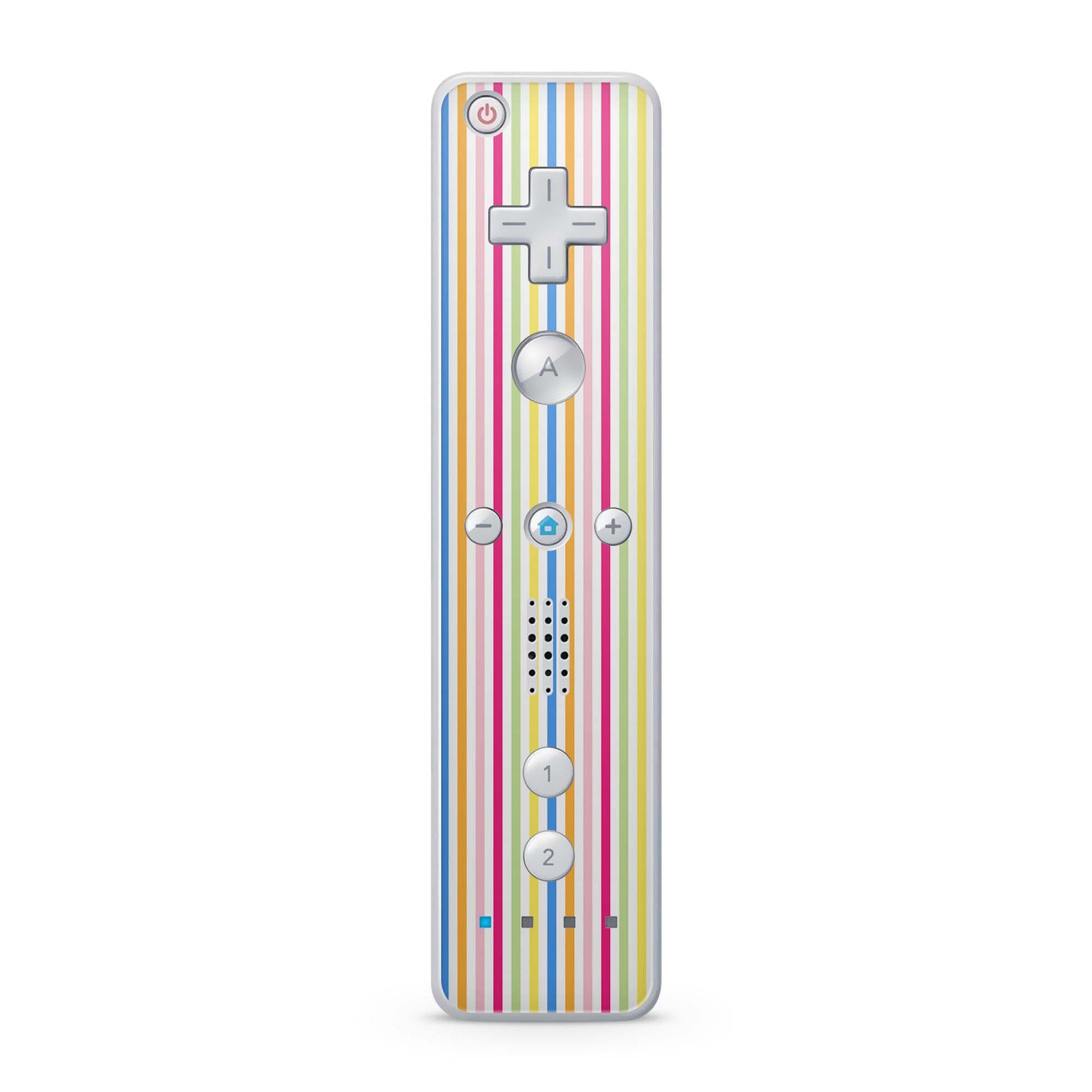 Nintendo Wii Remote Skin Schutz Design Folie für die Wii Fernbedienung colorfull stripes Aufkleber Skins4u