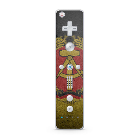 Nintendo Wii Remote Skin Schutz Design Folie für die Wii Fernbedienung ddr Aufkleber Skins4u