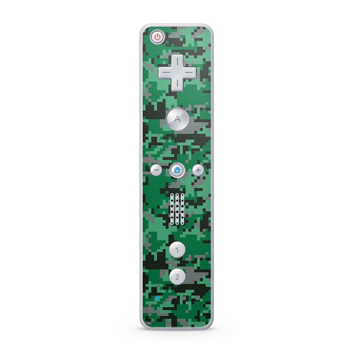 Nintendo Wii Remote Skin Schutz Design Folie für die Wii Fernbedienung digital green camo Aufkleber Skins4u