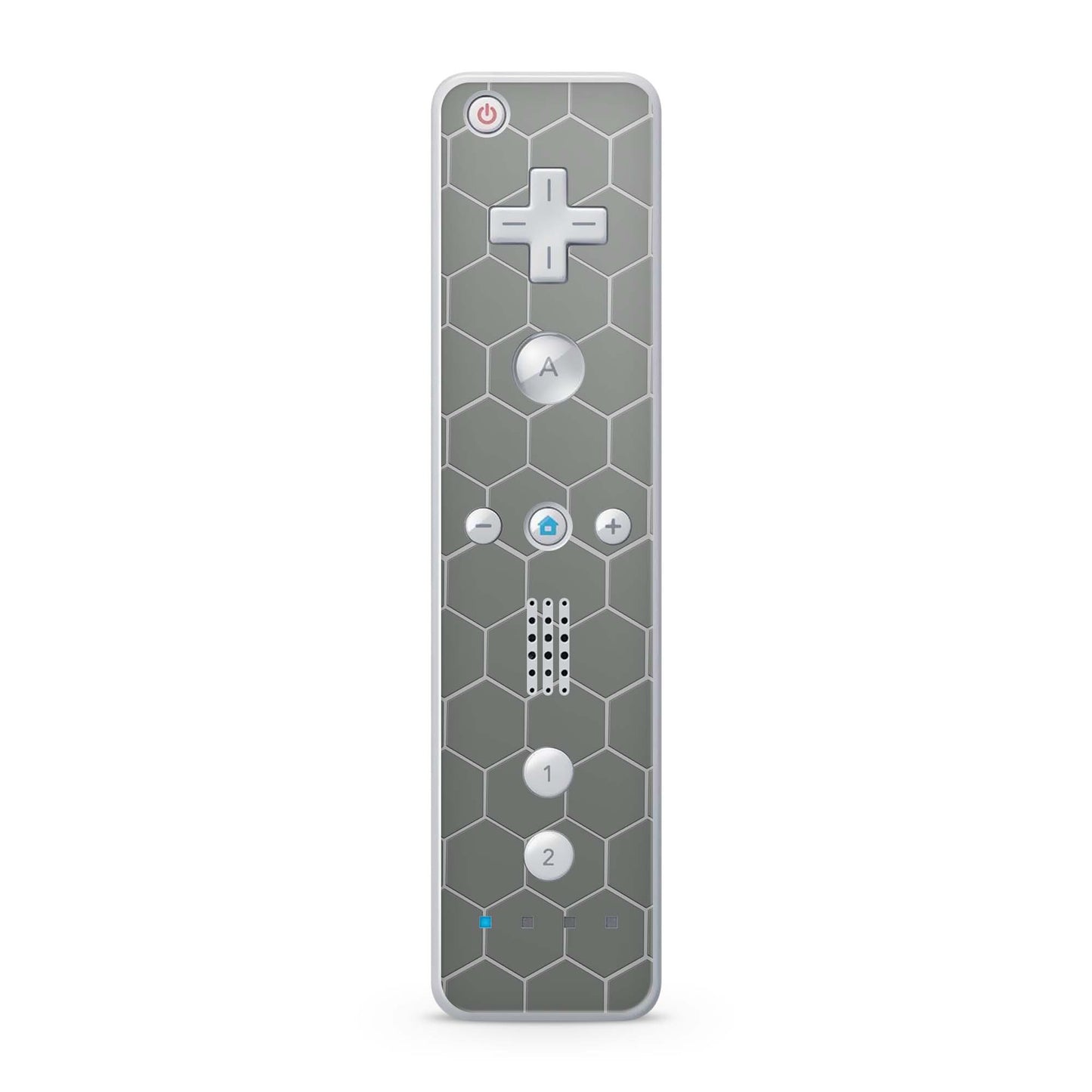 Nintendo Wii Remote Skin Schutz Design Folie für die Wii Fernbedienung exo grey Aufkleber Skins4u
