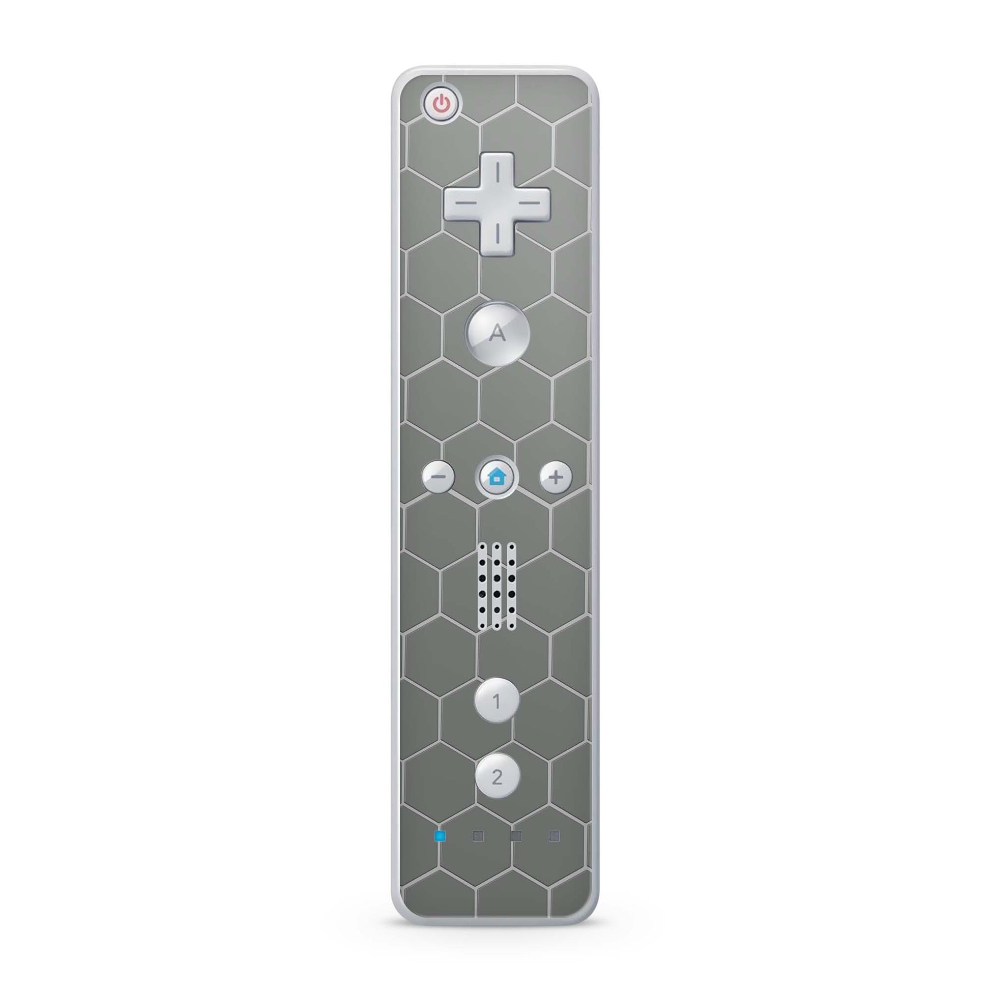 Nintendo Wii Remote Skin Schutz Design Folie für die Wii Fernbedienung exo grey Aufkleber Skins4u