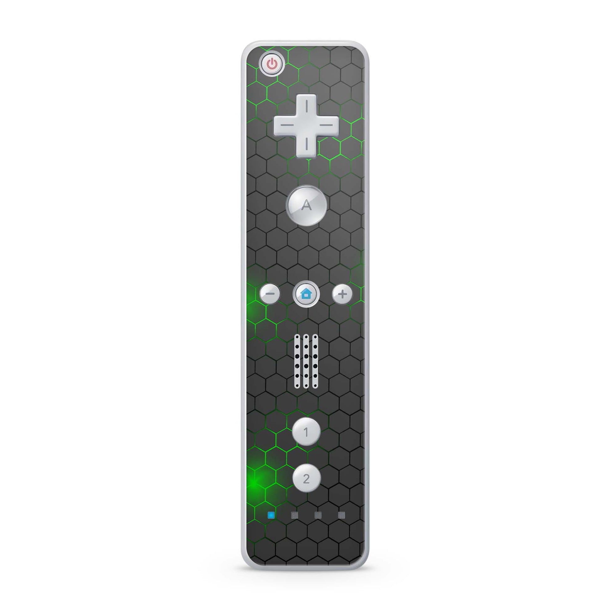 Nintendo Wii Remote Skin Schutz Design Folie für die Wii Fernbedienung exo small green Aufkleber Skins4u