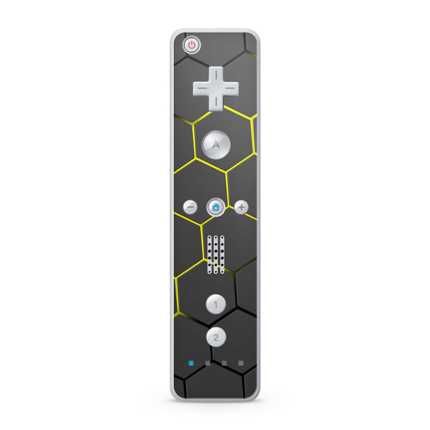 Nintendo Wii Remote Skin Schutz Design Folie für die Wii Fernbedienung exo yellow Aufkleber Skins4u