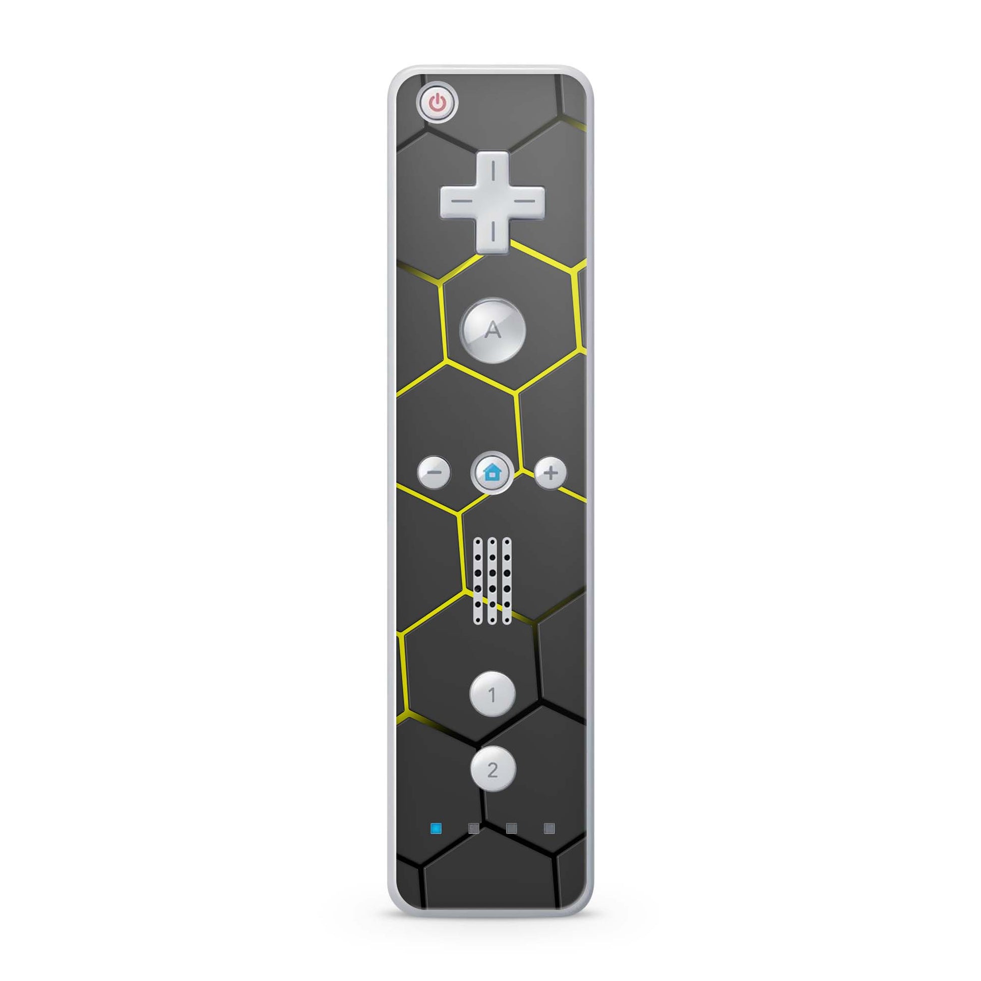 Nintendo Wii Remote Skin Schutz Design Folie für die Wii Fernbedienung exo yellow Aufkleber Skins4u