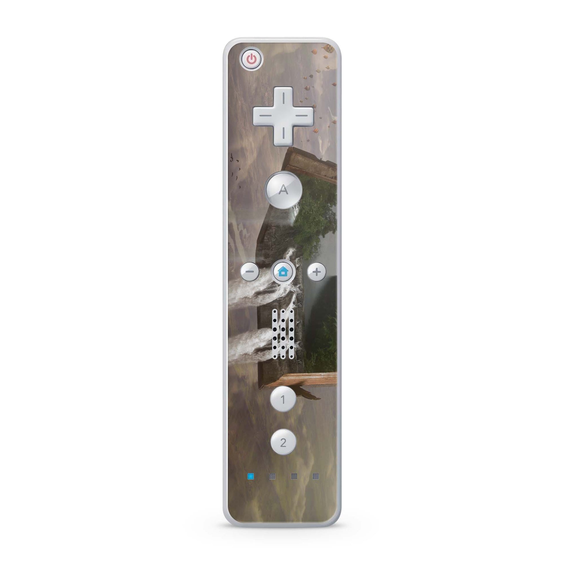 Nintendo Wii Remote Skin Schutz Design Folie für die Wii Fernbedienung fantasy book Aufkleber Skins4u