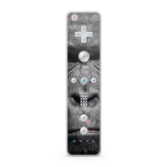 Nintendo Wii Remote Skin Schutz Design Folie für die Wii Fernbedienung gorilla Aufkleber Skins4u