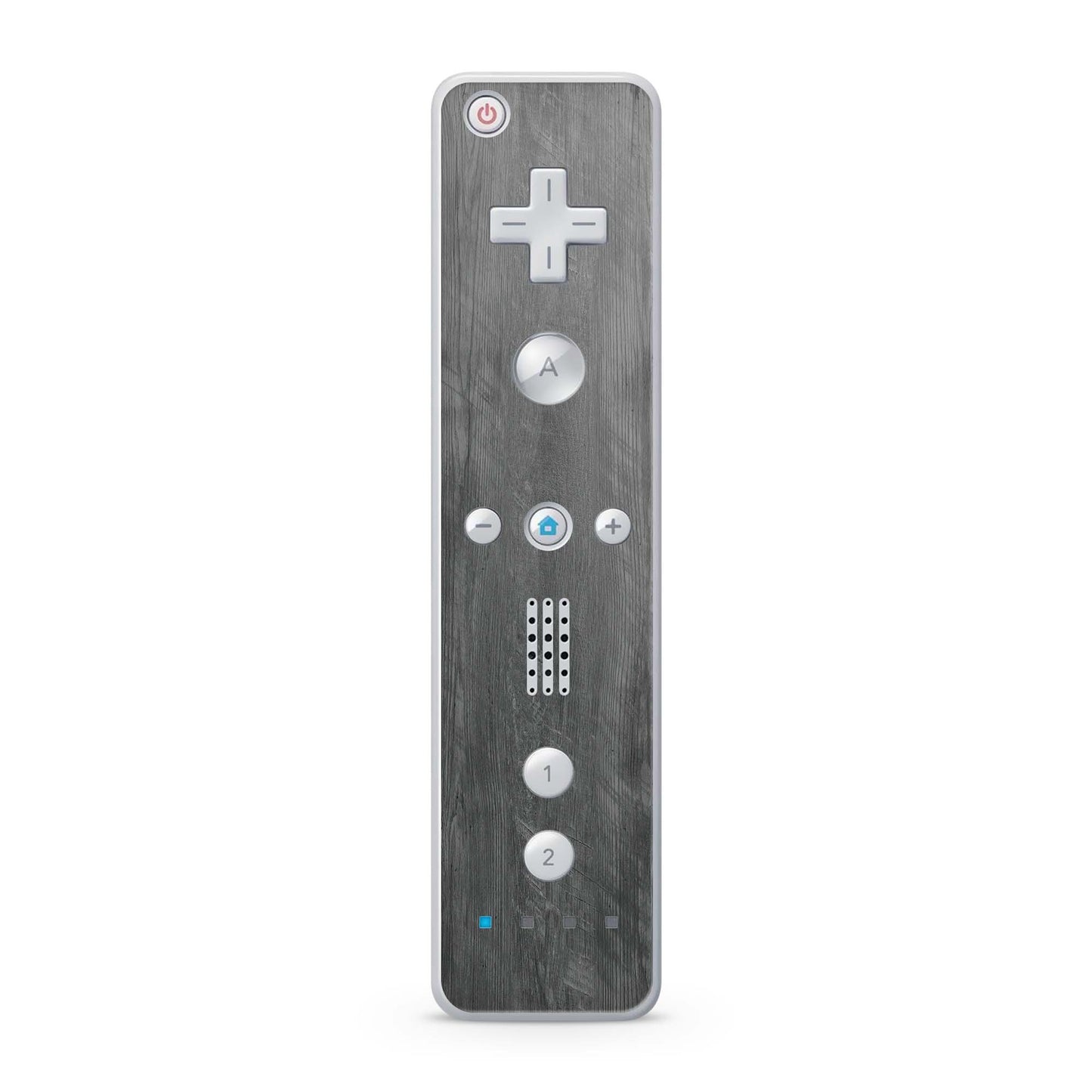 Nintendo Wii Remote Skin Schutz Design Folie für die Wii Fernbedienung grey woodgrain Aufkleber Skins4u