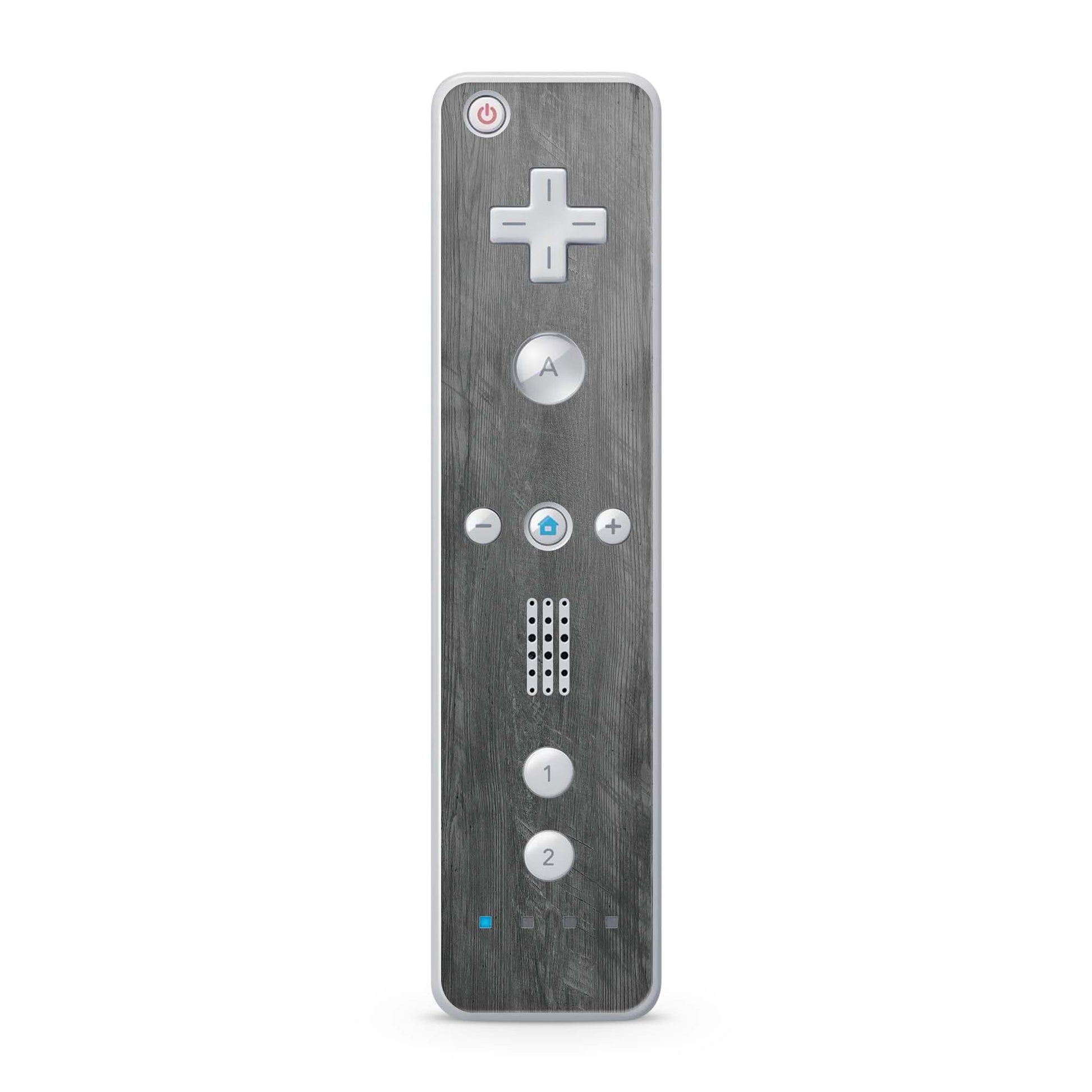 Nintendo Wii Remote Skin Schutz Design Folie für die Wii Fernbedienung grey woodgrain Aufkleber Skins4u