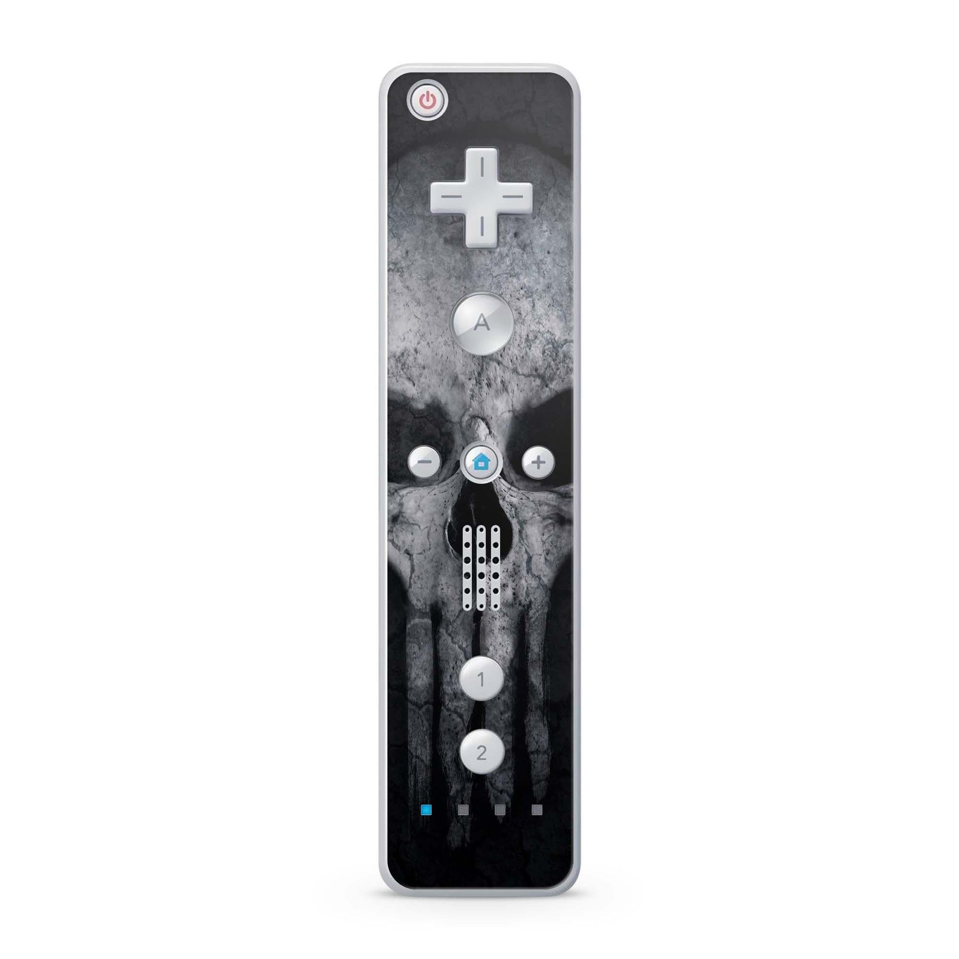 Nintendo Wii Remote Skin Schutz Design Folie für die Wii Fernbedienung hard skull Aufkleber Skins4u