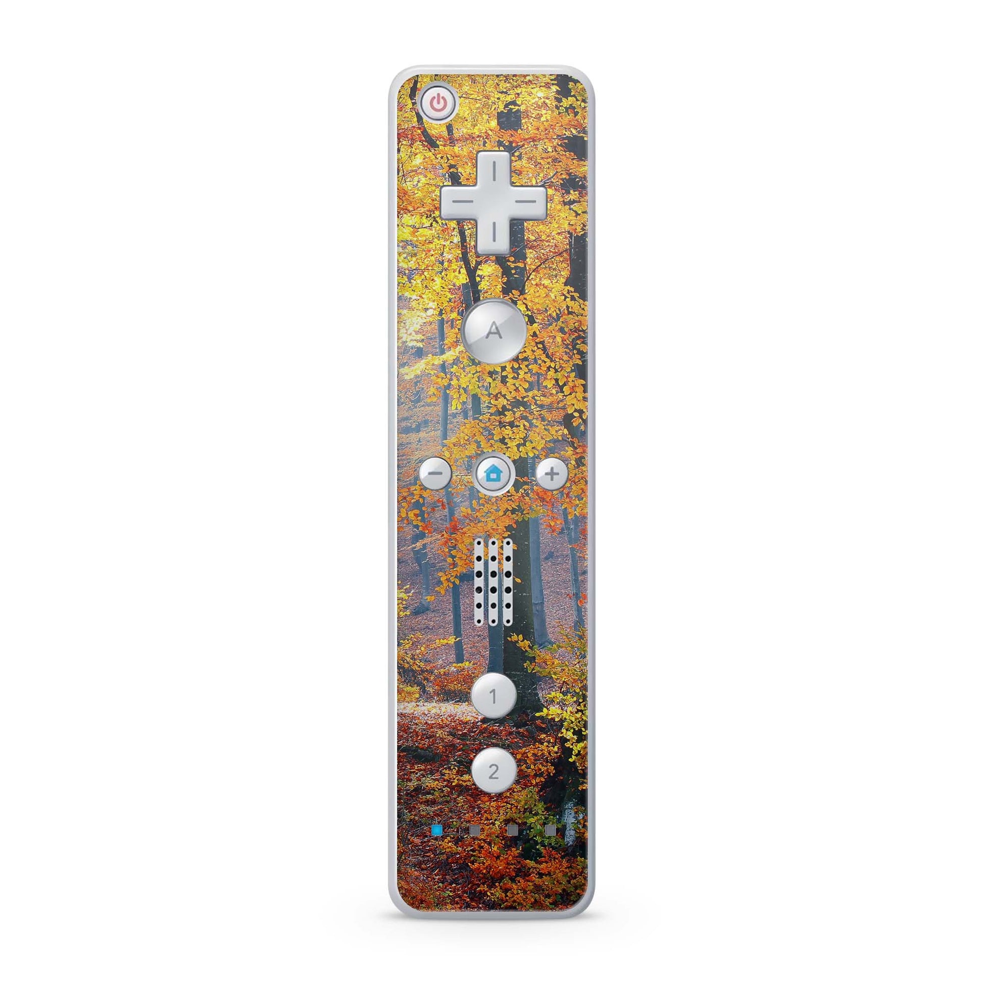 Nintendo Wii Remote Skin Schutz Design Folie für die Wii Fernbedienung herbstwald Aufkleber Skins4u