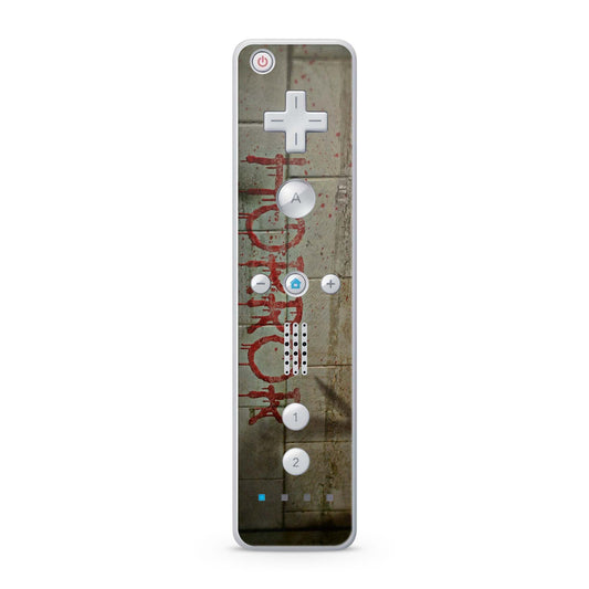 Nintendo Wii Remote Skin Schutz Design Folie für die Wii Fernbedienung horror Aufkleber Skins4u