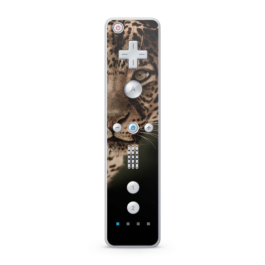 Nintendo Wii Remote Skin Schutz Design Folie für die Wii Fernbedienung leopard Aufkleber Skins4u