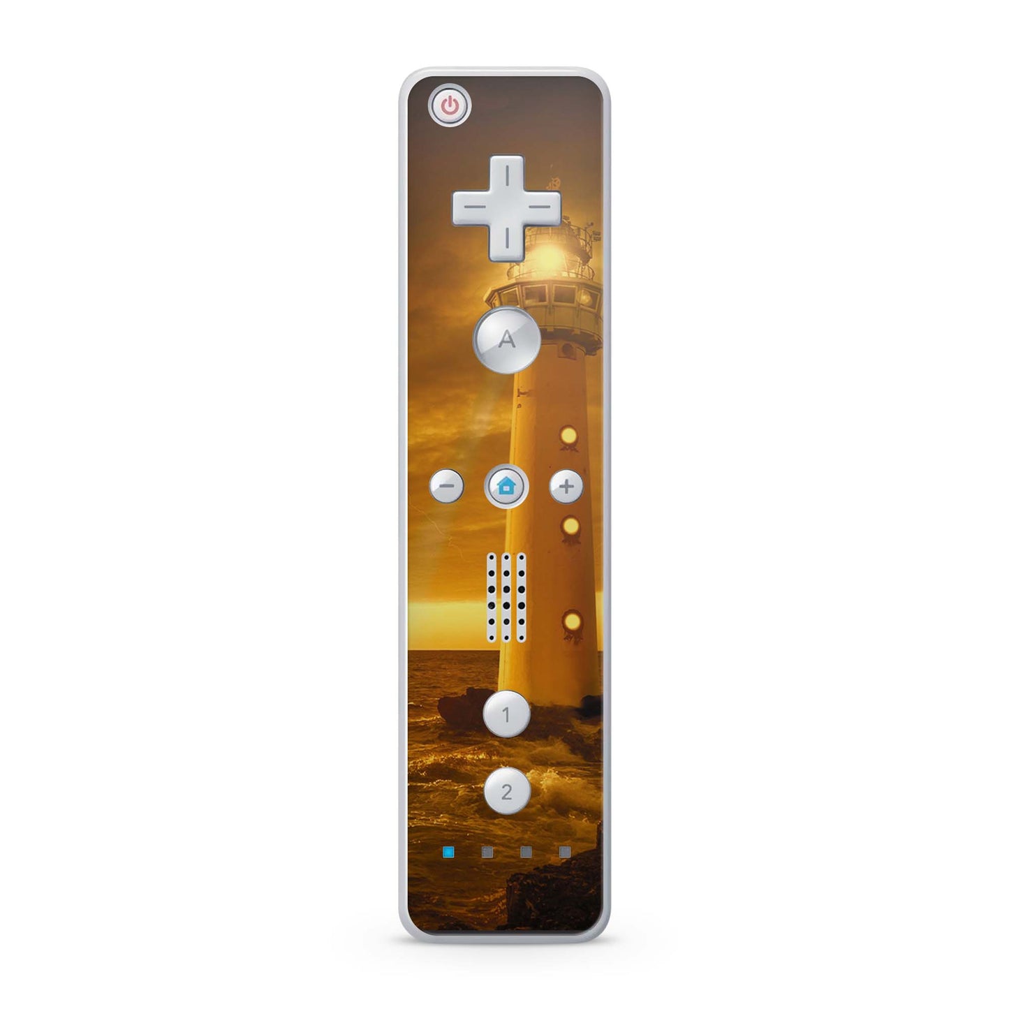Nintendo Wii Remote Skin Schutz Design Folie für die Wii Fernbedienung leuchtturm Aufkleber Skins4u