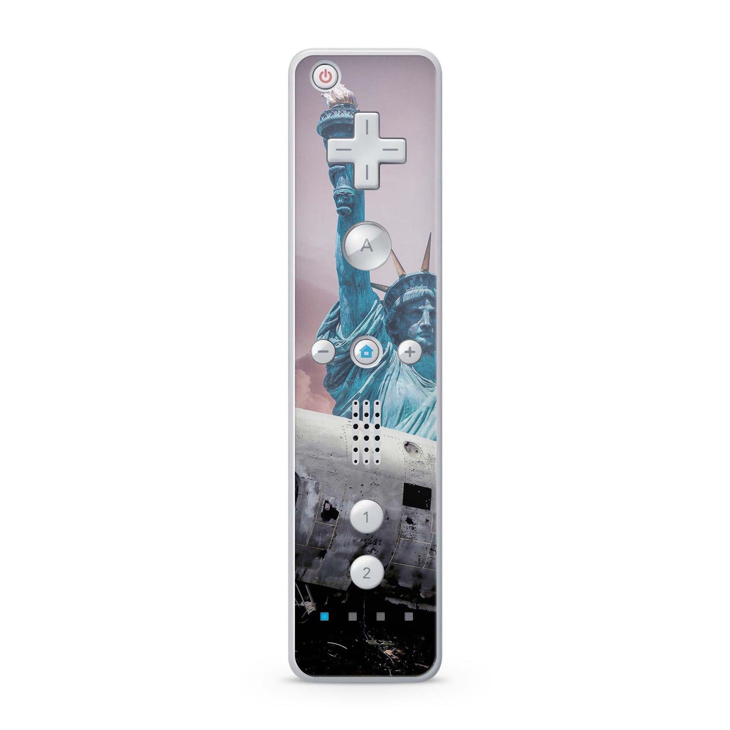 Nintendo Wii Remote Skin Schutz Design Folie für die Wii Fernbedienung liberty crash Aufkleber Skins4u