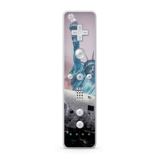 Nintendo Wii Remote Skin Schutz Design Folie für die Wii Fernbedienung liberty crash Aufkleber Skins4u
