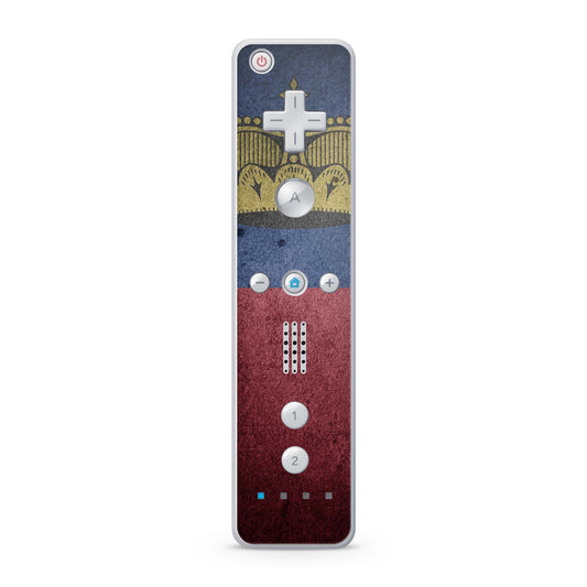 Nintendo Wii Remote Skin Schutz Design Folie für die Wii Fernbedienung liechtenstein Aufkleber Skins4u