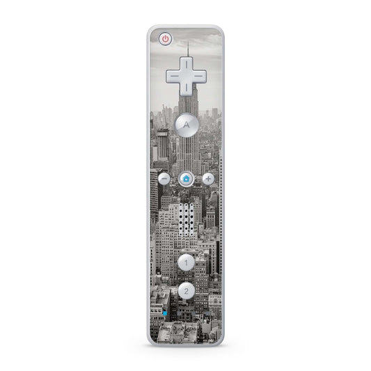 Nintendo Wii Remote Skin Schutz Design Folie für die Wii Fernbedienung manhatten Aufkleber Skins4u