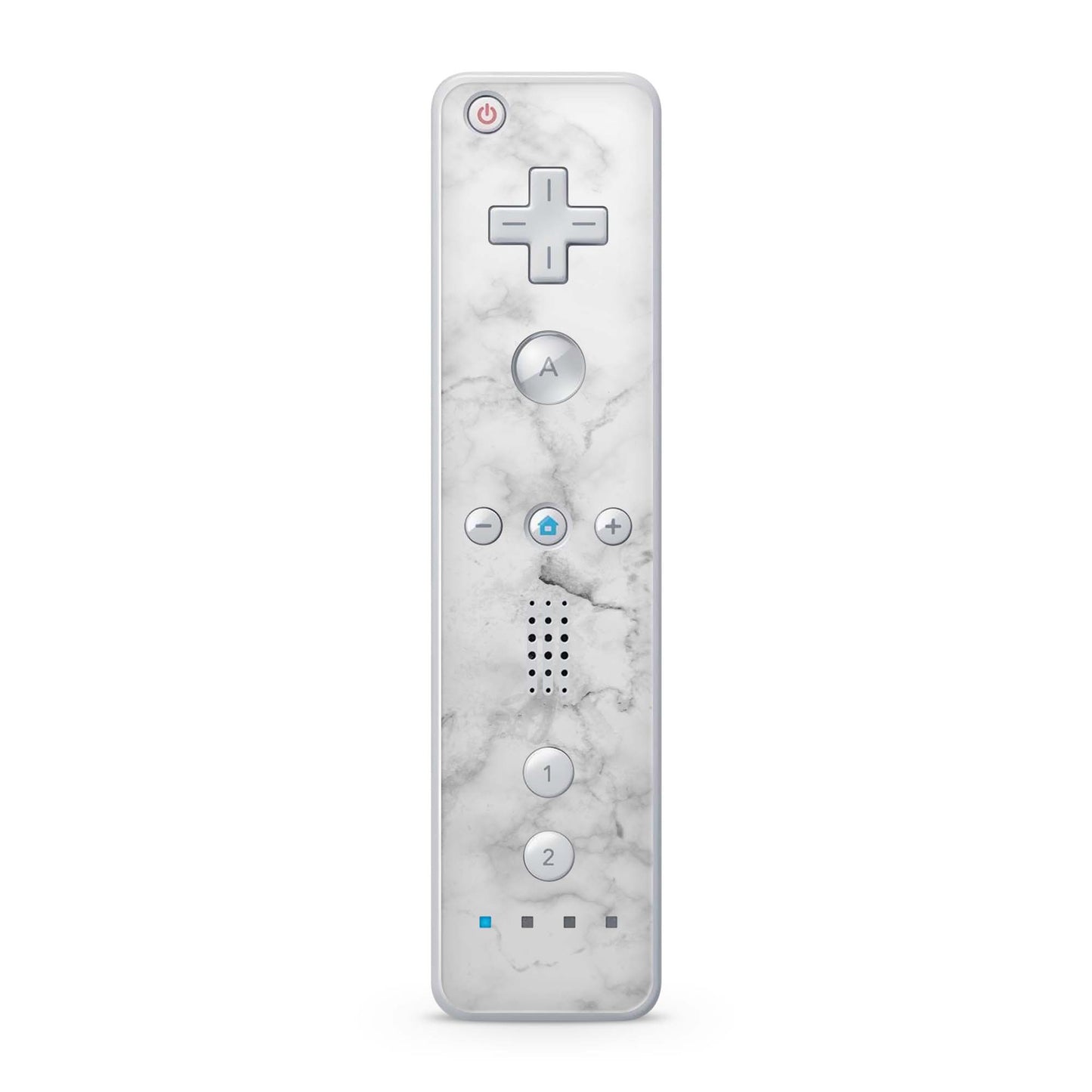 Nintendo Wii Remote Skin Schutz Design Folie für die Wii Fernbedienung marmor weiss Aufkleber Skins4u