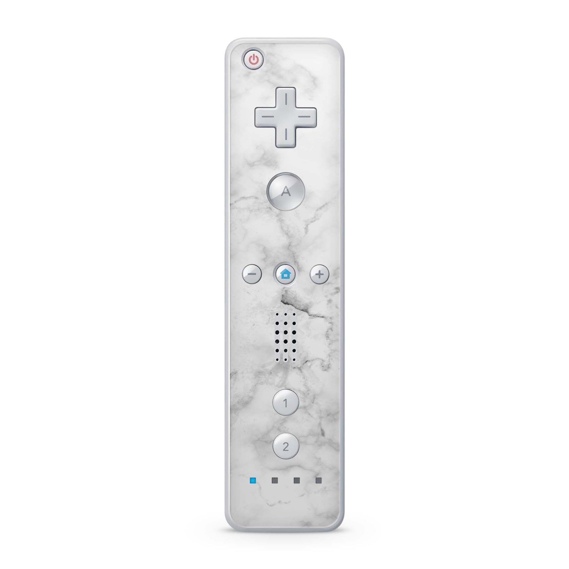 Nintendo Wii Remote Skin Schutz Design Folie für die Wii Fernbedienung marmor weiss Aufkleber Skins4u