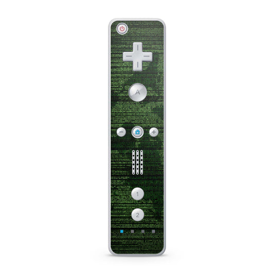 Nintendo Wii Remote Skin Schutz Design Folie für die Wii Fernbedienung matrix Aufkleber Skins4u