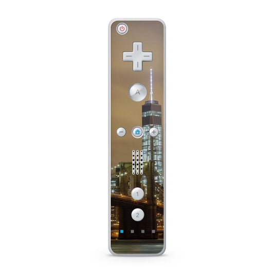 Nintendo Wii Remote Skin Schutz Design Folie für die Wii Fernbedienung new york bridge Aufkleber Skins4u
