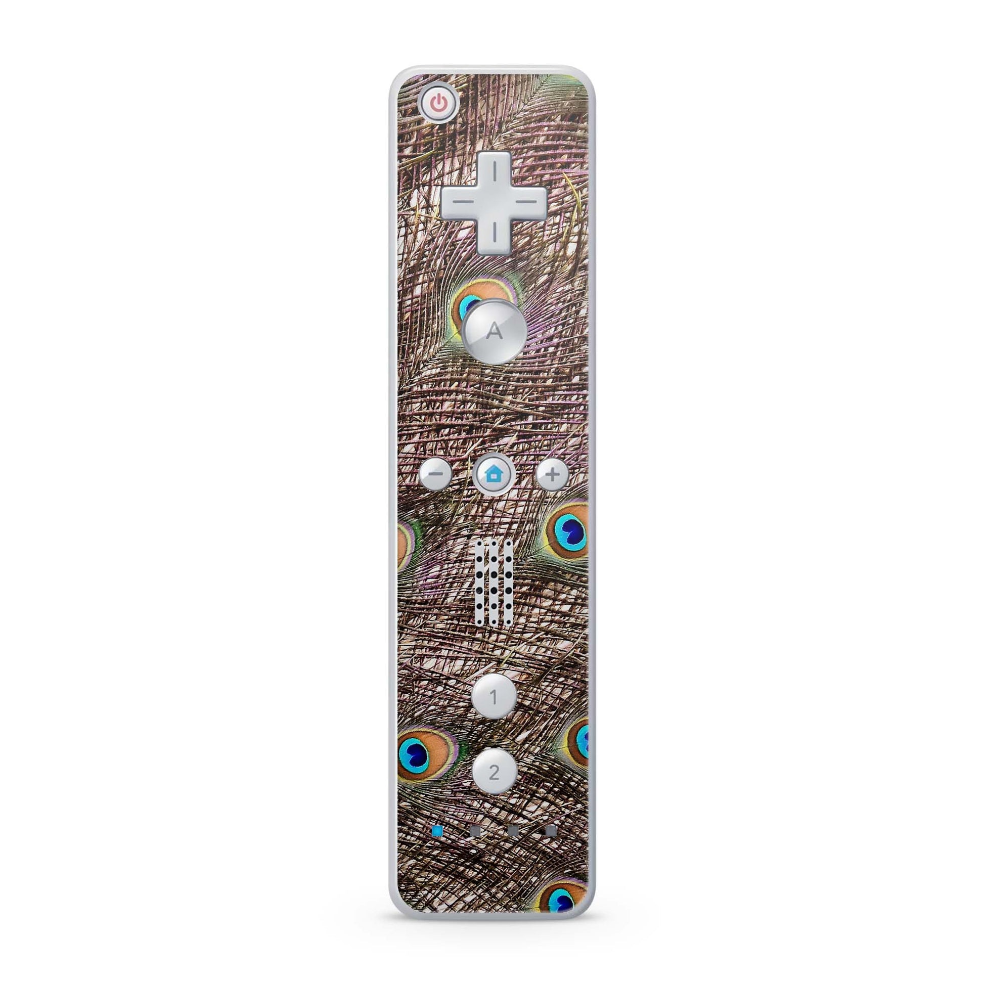 Nintendo Wii Remote Skin Schutz Design Folie für die Wii Fernbedienung pfau Aufkleber Skins4u