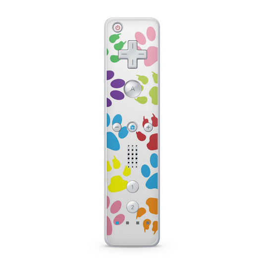 Nintendo Wii Remote Skin Schutz Design Folie für die Wii Fernbedienung pfoten Aufkleber Skins4u